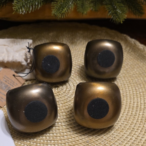 Creative Co-Op Metal Bell Card Holders Set - Picture 6 of 8